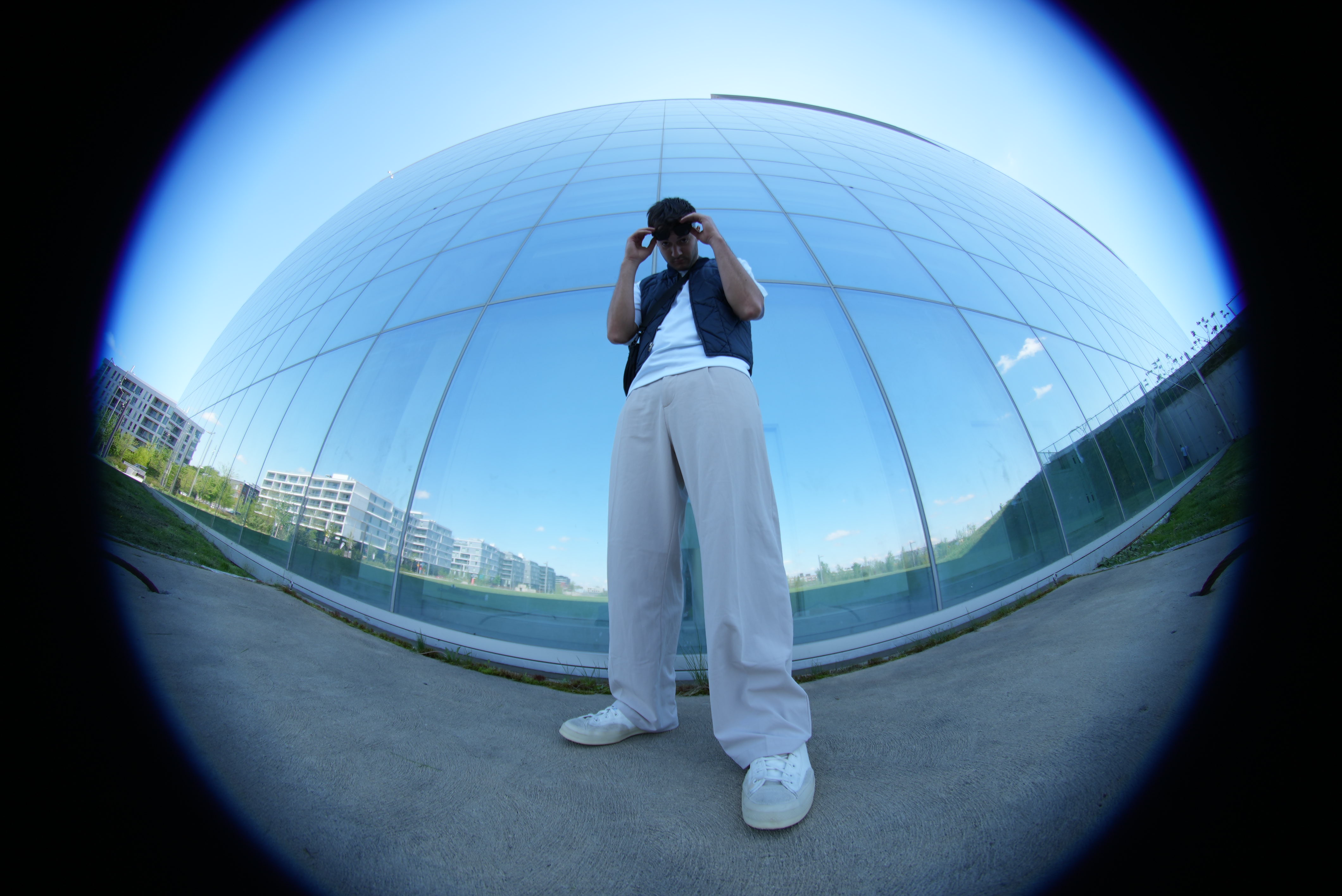 CHEIDAH photo urbaine fisheye